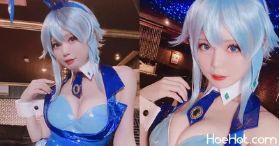 [雪猫] ソードアート・オンラインSword Art Online - 朝田詩乃シノン nude cosplay leaked 367508