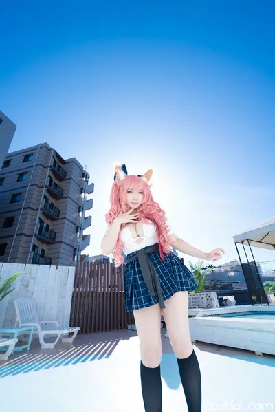 Shooting Star&#039;s (Saku) JKTAMAMO nude cosplay leaked 579138