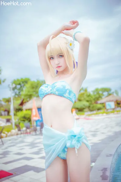 [这个泡泡就是逊啦] saber阿尔托莉雅 nude cosplay leaked 132104