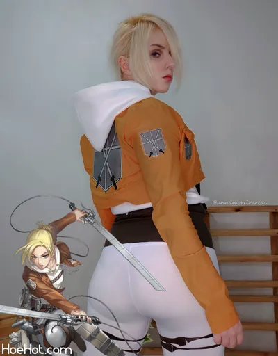 Anna Moreira - Annie Leonhart nude cosplay leaked 428330