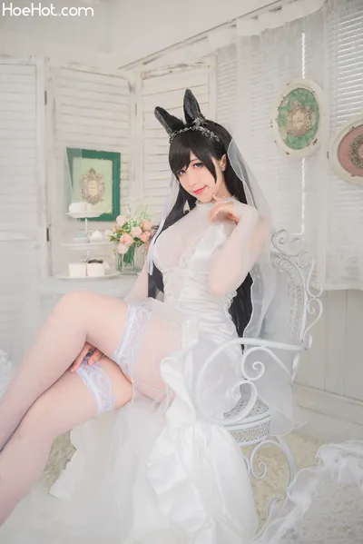 九曲Jean - 爱宕婚纱 nude cosplay leaked 493057