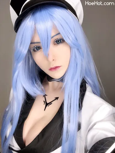 Nikachi  - Esdeath nude cosplay leaked 606003