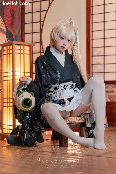 咬一口兔娘ovo - 穹妹浴衣 nude cosplay leaked 222079