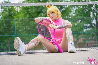 SugaryBunny - Peach Tennis nude cosplay leaked 525085