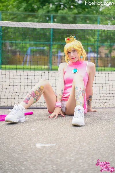 SugaryBunny - Peach Tennis nude cosplay leaked 525078