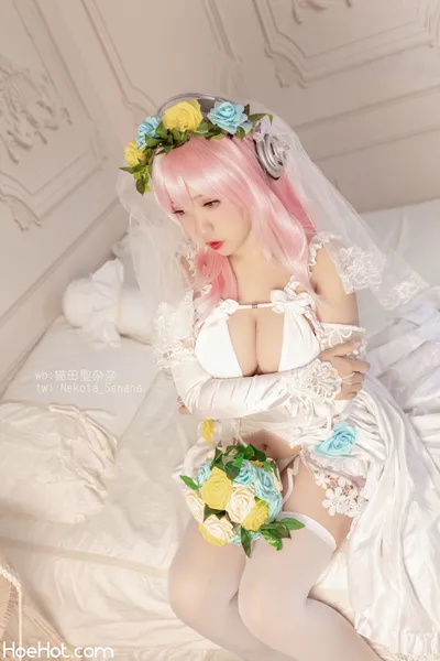 [貓田聖奈奈(桃之啾啾)] 索尼子十周年花嫁 nude cosplay leaked 86261