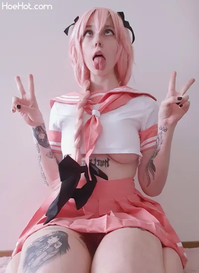 [Elles] Astolfo Schoolgirl nude cosplay leaked 354971