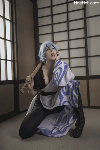 Oichi -  Gintoki Sakata nude cosplay leaked 492432