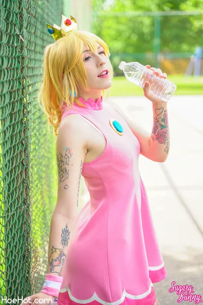 SugaryBunny - Peach Tennis nude cosplay leaked 525081