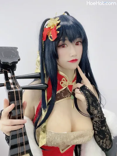 [coser衣衣] 碧蓝航线 大凤旗袍 Azur Lane Taihō Qi Pao nude cosplay leaked 329923