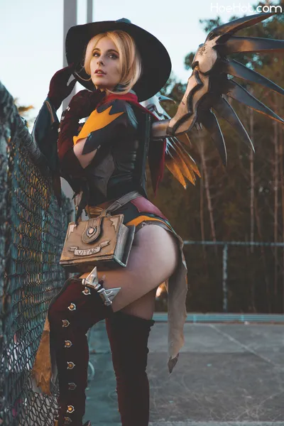 SABER - Witch Mercy nude cosplay leaked 533704