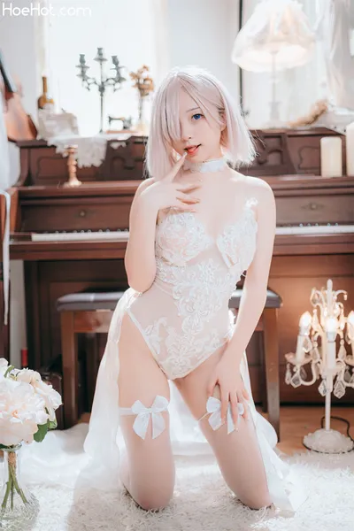 「花铃」 – 玛修婚纱(63P/530MB) nude cosplay leaked 317484