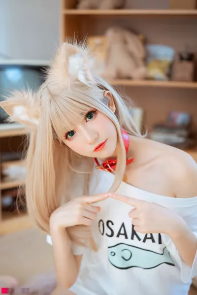 衣衣 - 猫娘 黄豆粉 nude cosplay leaked 5334