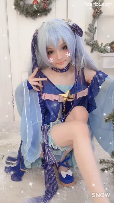 Rocksy Light - Snow Miku nude cosplay leaked 158671