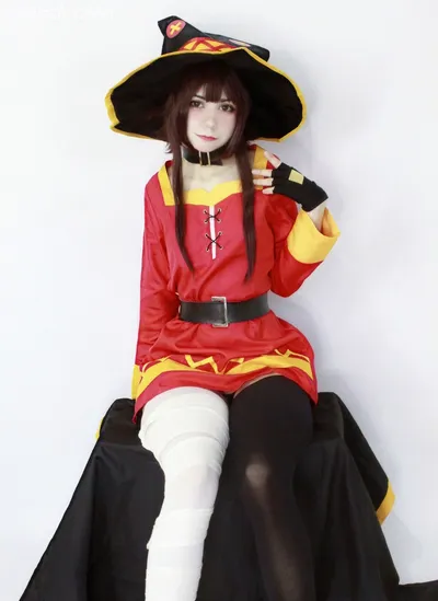 Little Mewi - Megumin nude cosplay leaked 433610