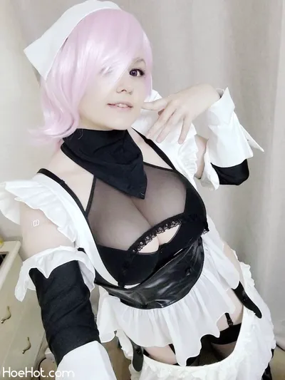 [Runioni] Miyamoto Musashi - Maid (Fate/Grand Order) nude cosplay leaked 613899