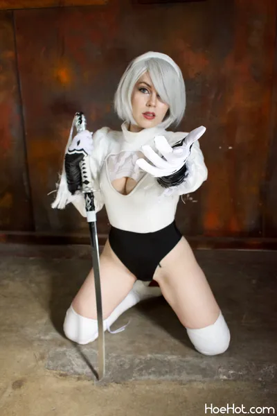 Genevieve Marie - 2B white nude cosplay leaked 61270