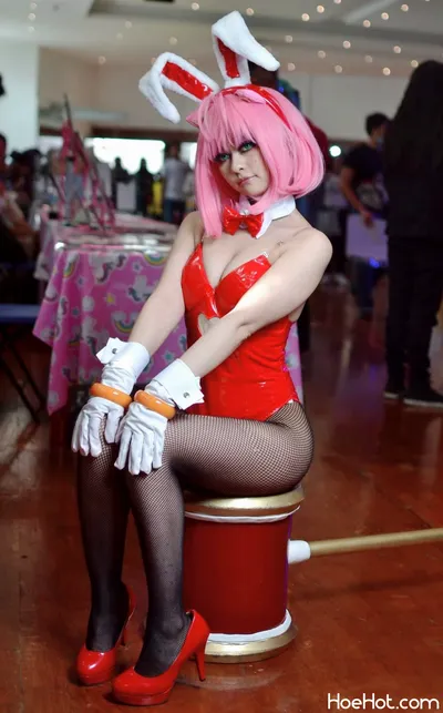 Pink Lucybell - Amy Rose nude cosplay leaked 295777