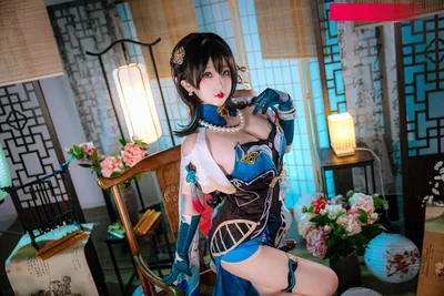 日奈娇 阮梅  honkai star rail nude cosplay leaked 18485