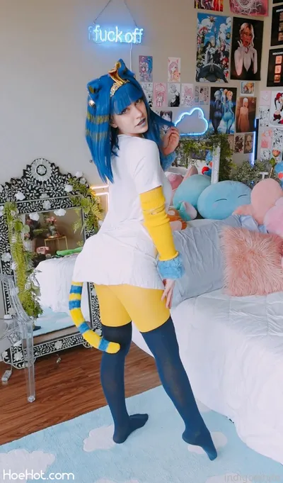 Indigo White - Ankha nude cosplay leaked 270073