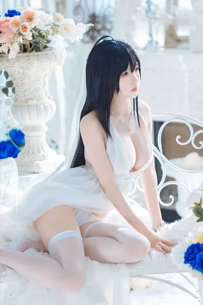 清水由乃 - Taihou wedding dress nude cosplay leaked 399221