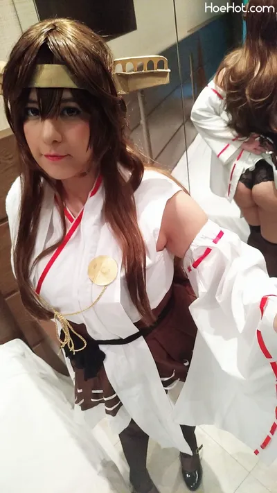 Laura Pyon - Kongou nude cosplay leaked 481227