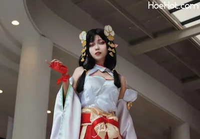 Arena of Valor Cosplay Fox Shrine Maiden Tel&#039;Annas nude cosplay leaked 217249