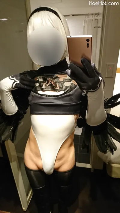 Hatarabu - 2B leotard nude cosplay leaked 91867