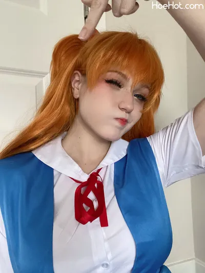 Satin Stars - Asuka Langley schoolgirl nude cosplay leaked 249180