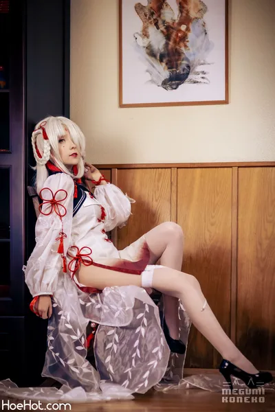 Megumi Koneko - Shiranui Qipao nude cosplay leaked 378883