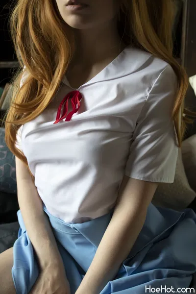 K0lenochka - Asuka school uniform nude cosplay leaked 109097