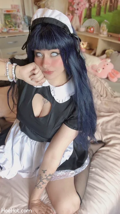 Luna Chan - Maid Hinata nude cosplay leaked 266633