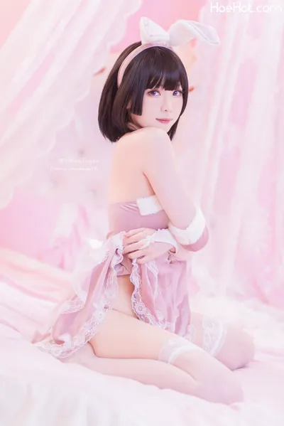 Shimo - Megumi Kato (Bunny ver.) nude cosplay leaked 450644