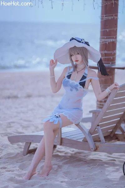 [二佐Nisa] 碧蓝天鹰泳装 Azur Lane Aquila Swimsuit nude cosplay leaked 222357