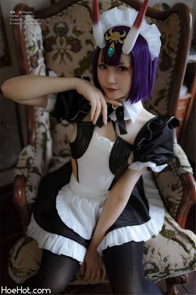 Nyako - Shuten Douji Maid nude cosplay leaked 487003