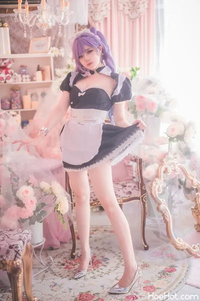 Hatori Sama - Keqing Maid nude cosplay leaked 300109