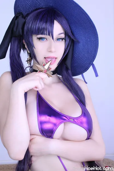 Meryl Sama - Mona Bikini nude cosplay leaked 613555