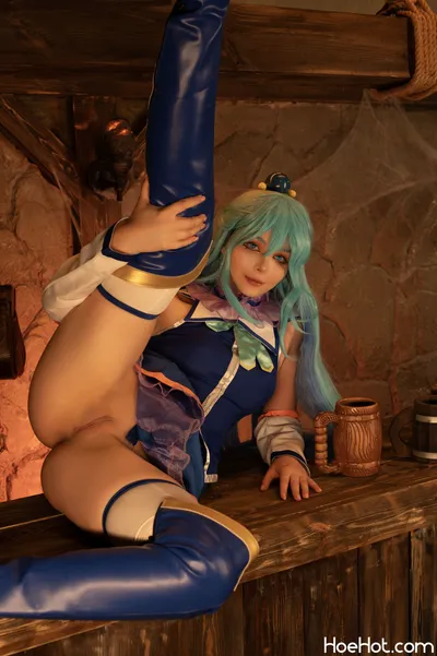 tsukides - aqua nude cosplay leaked 139589