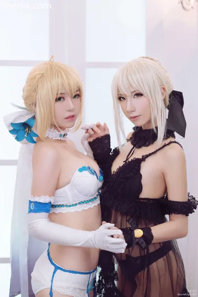 [BANBANKO &amp; sophia-kotokoyo] Altria Pendragon &amp; Altria Pendragon Alter nude cosplay leaked 433694