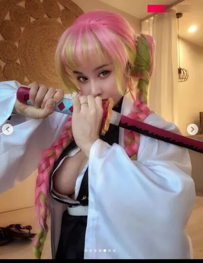 Yuan Herong - Mitsuri nude cosplay leaked 12532