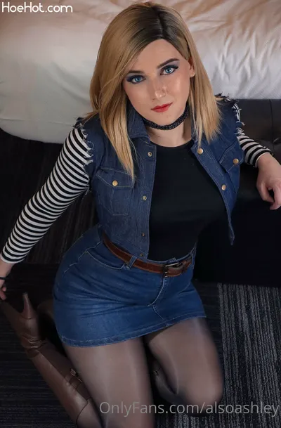 Ashley Barron - Android 18 nude cosplay leaked 245293