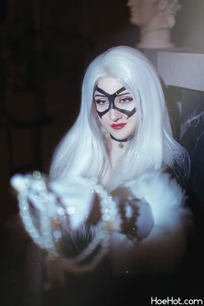 Morphia - Black Cat nude cosplay leaked 183947