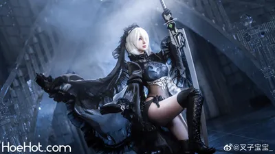 [叉子宝宝_  ] 2B 尼尔机械纪元 nude cosplay leaked 448604