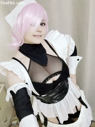 [Runioni] Miyamoto Musashi - Maid (Fate/Grand Order) nude cosplay leaked 613915