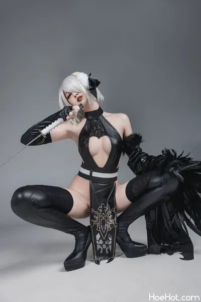 瓦斯塔亚小龙虾 - 2B Ninja nude cosplay leaked 334808