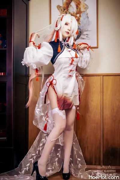 Megumi Koneko - Shiranui Qipao nude cosplay leaked 378865