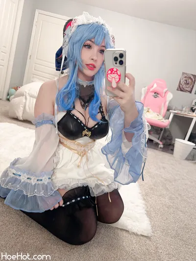 Junkenstein - Ganyu Maid nude cosplay leaked 234865