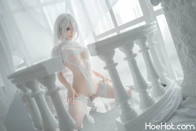 蠢沫沫 - 2B 白婚纱 nude cosplay leaked 566778