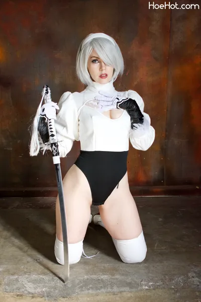 Genevieve Marie - 2B white nude cosplay leaked 61254