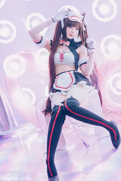 霜月shimo - Chocola Race Queen ver (Nekopara) nude cosplay leaked 622514